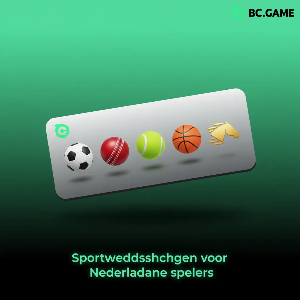 Sportweddenschappen voor Nederlandse spelers: 30+ sporten, live wedden en cashout; Eredivisie, tennis, F1, darts, e-sports.