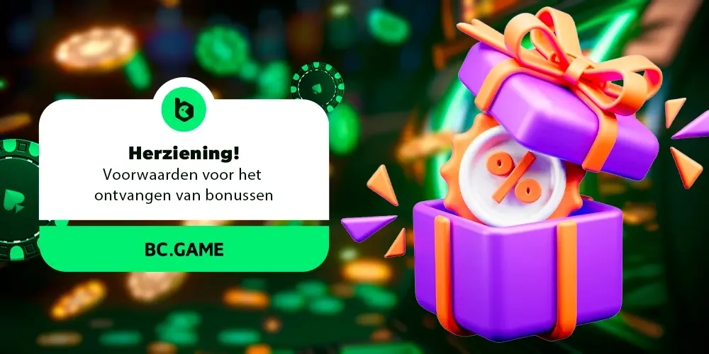 Voorwaarden voor het ontvangen van bonussen